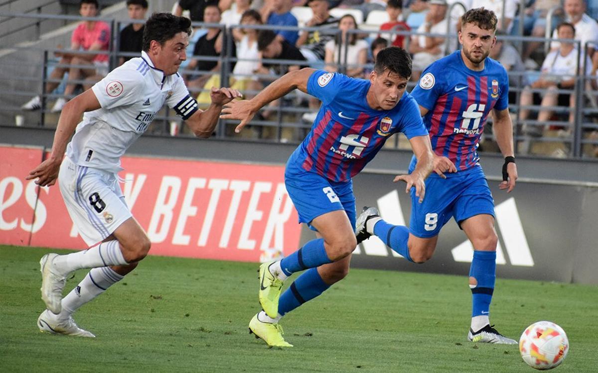 Empate en el primer partido de la final entre Castilla y Eldense