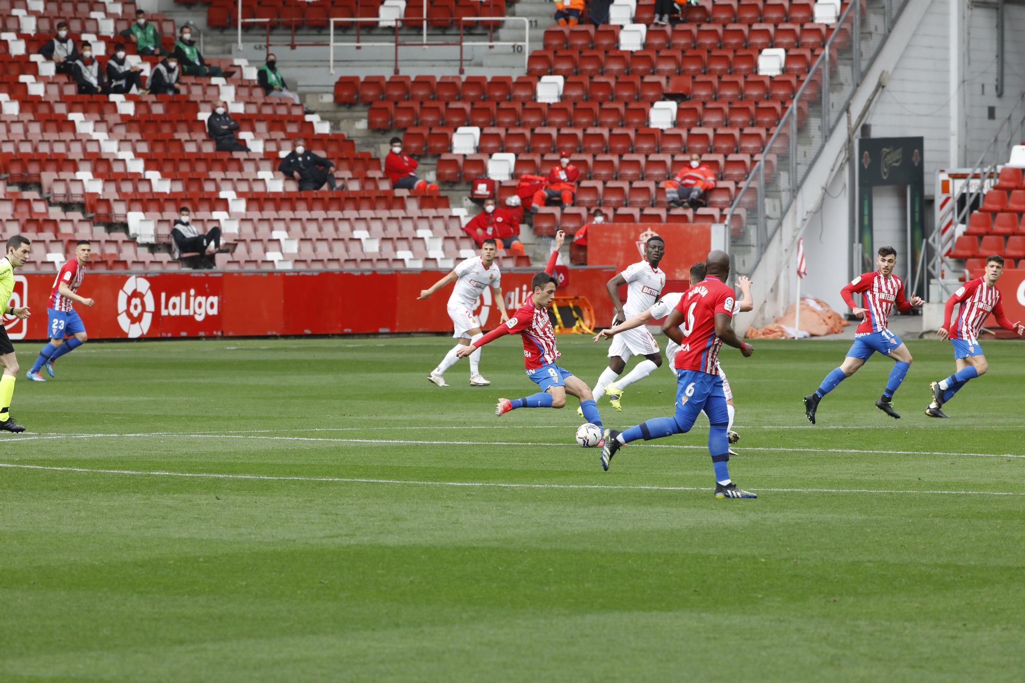 El partido del Sporting, en imágenes