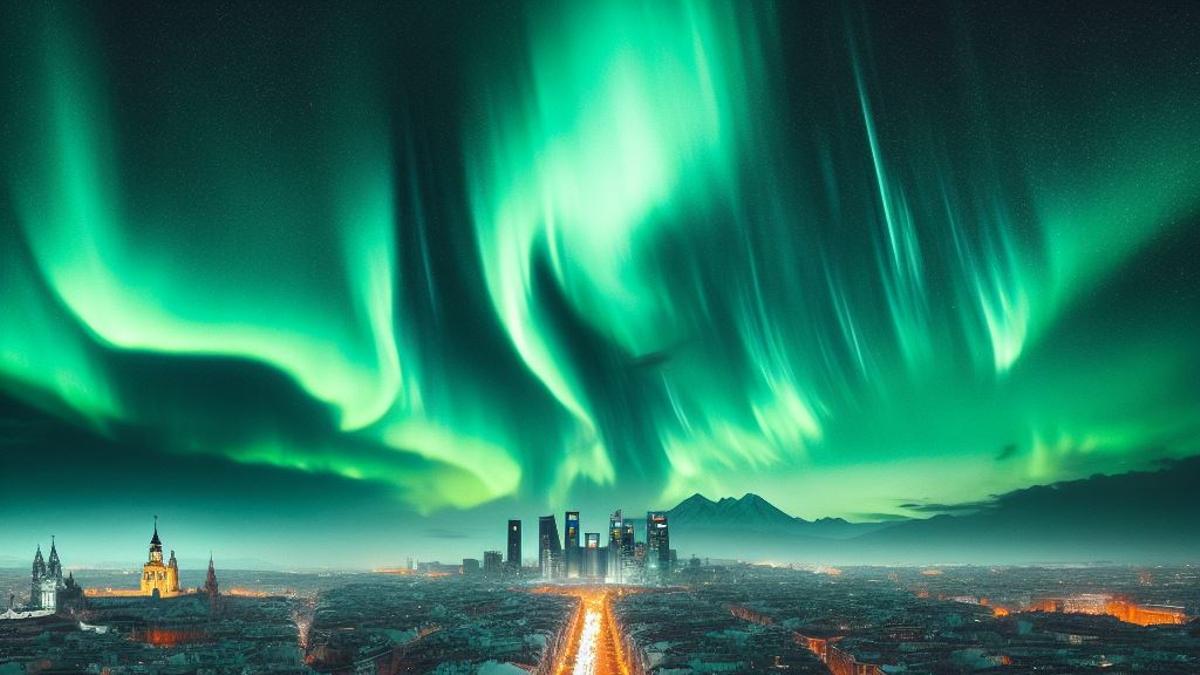 Se verán auroras boreales en Madrid del 15 al 22 de diciembre