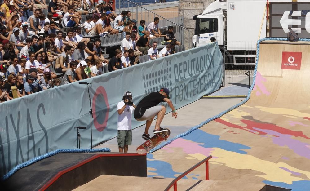 Los ''skaters'' dieron lo mejor de sí mismos en las semifinales de O Marisquiño.