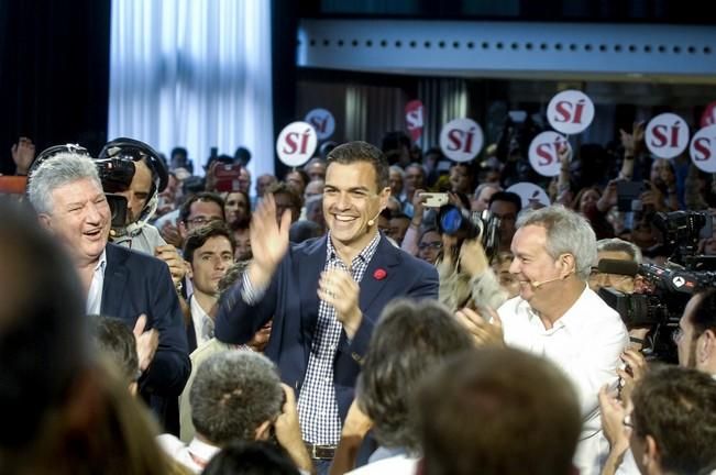 MITIN PSOE CON PEDRO SANCHEZ