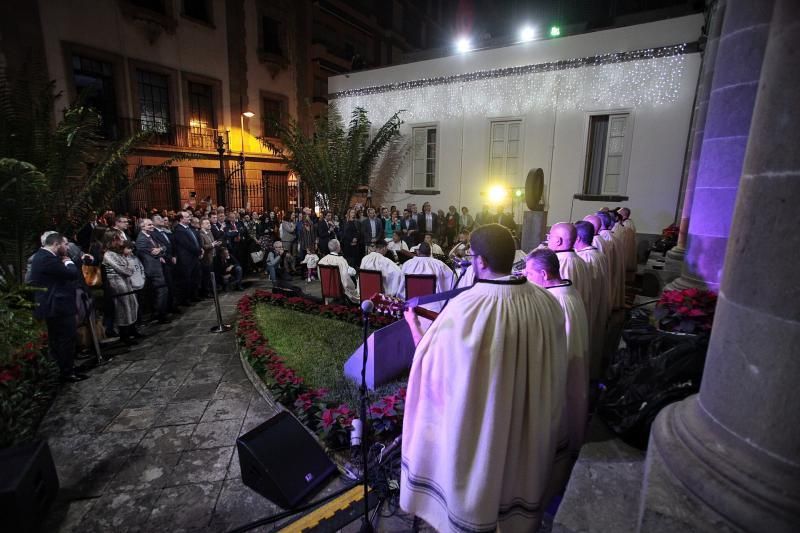 Inauguración del Belén del Parlamento de Canarias