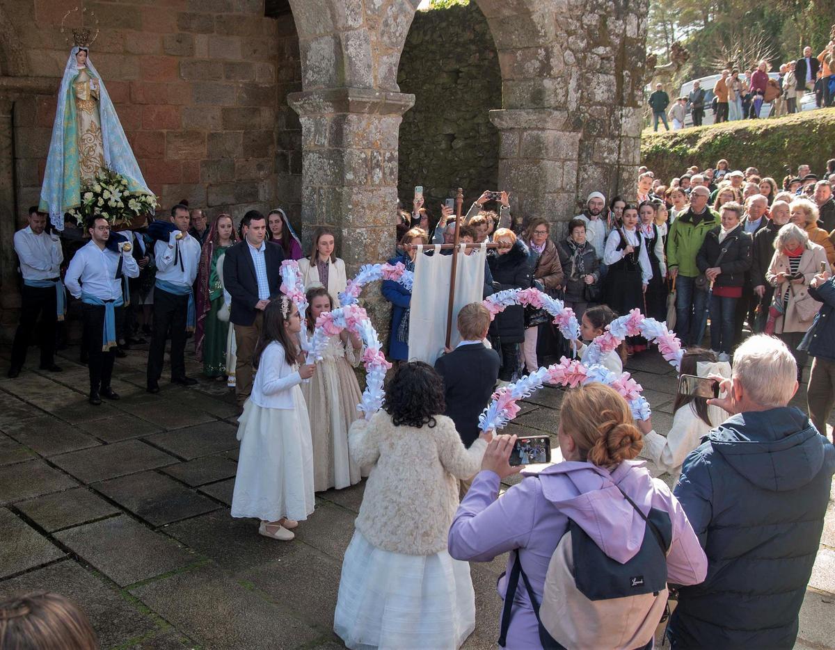 Acto de la Resurrección de Cristo en Fisterra