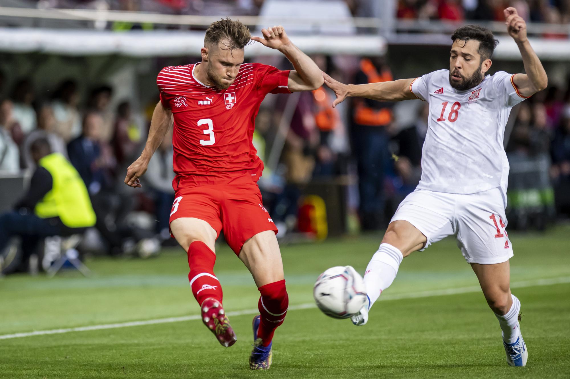 Liga de Naciones: Suiza - España