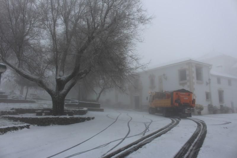 Nieve en la provincia de Córdoba