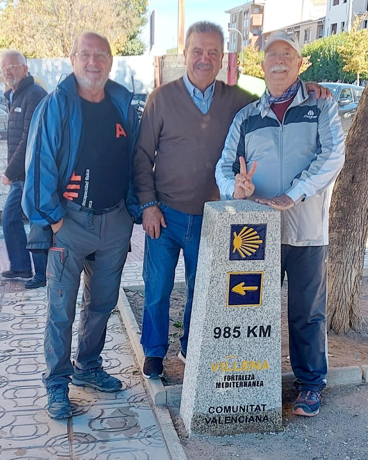 La Asociación de Amigos del Camino de Santiago de Villena.