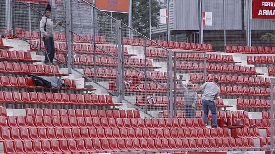 Amplien la zona per a l&#039;afició rival a Montilivi