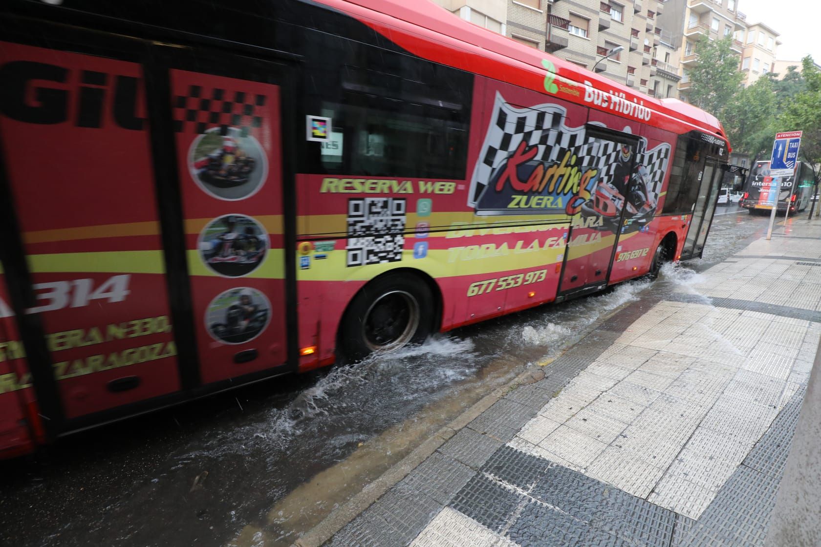 EN IMÁGENES | Granizada en Zaragoza