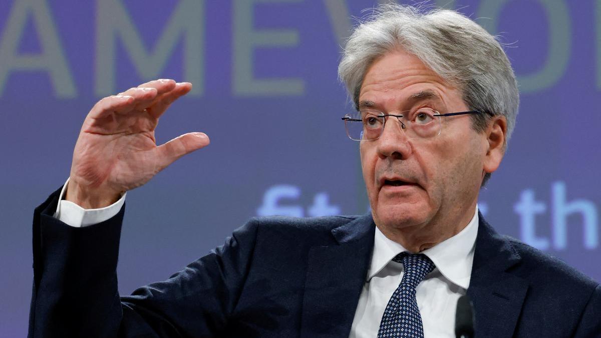 El comisario de Economía, Paolo Gentiloni. /