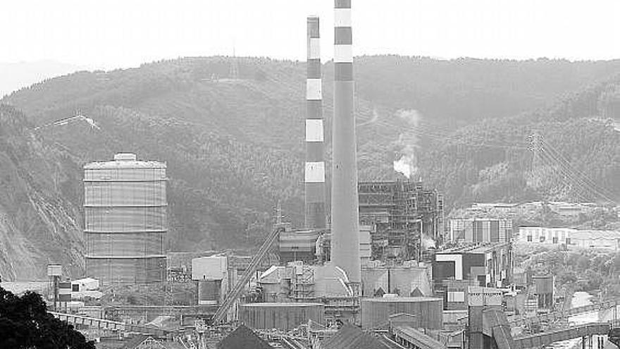 La central térmica de carbón de Aboño.