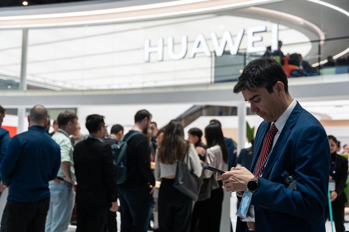 L'estand d'Huawei al Mobile World Congress
