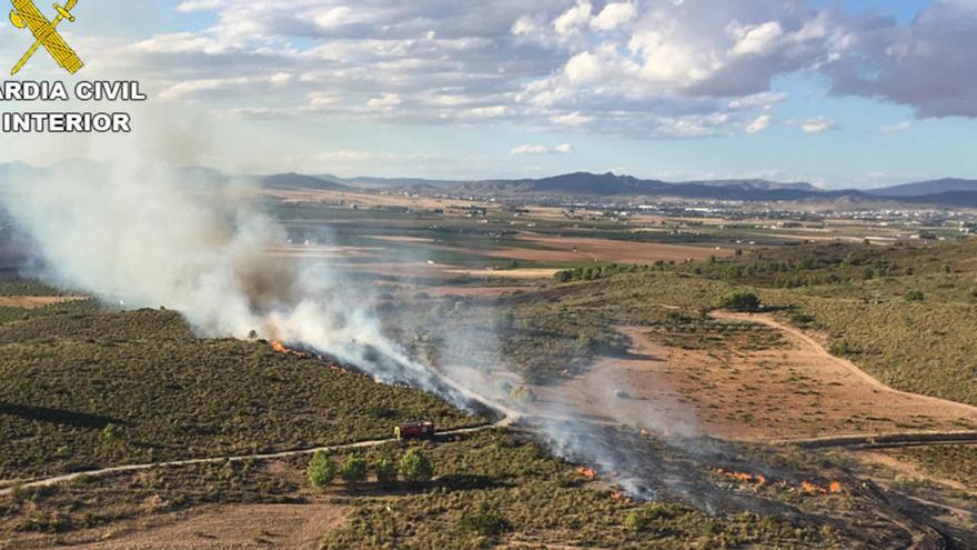 La Guardia Civil ya tiene sospechoso del autor del incendio de la Sierra del Serral