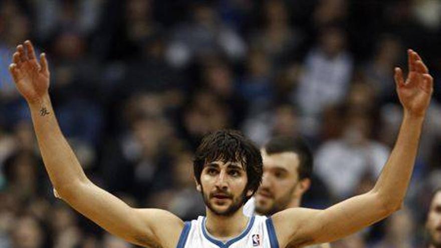 Ricky Rubio dirige a la perfección al final de la negativa racha de los Timberwolves