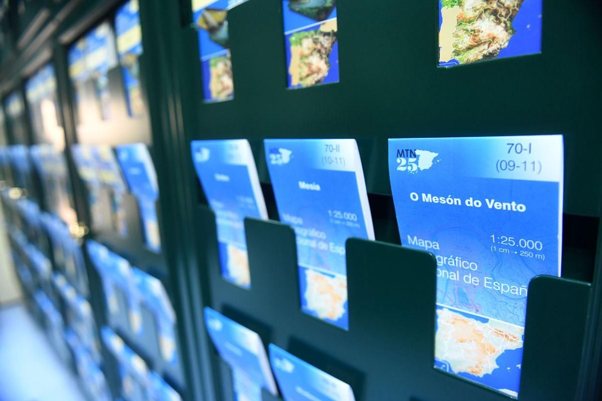 La Casa del Mapa de A Coruña estrena un servicio de mapa a la carta