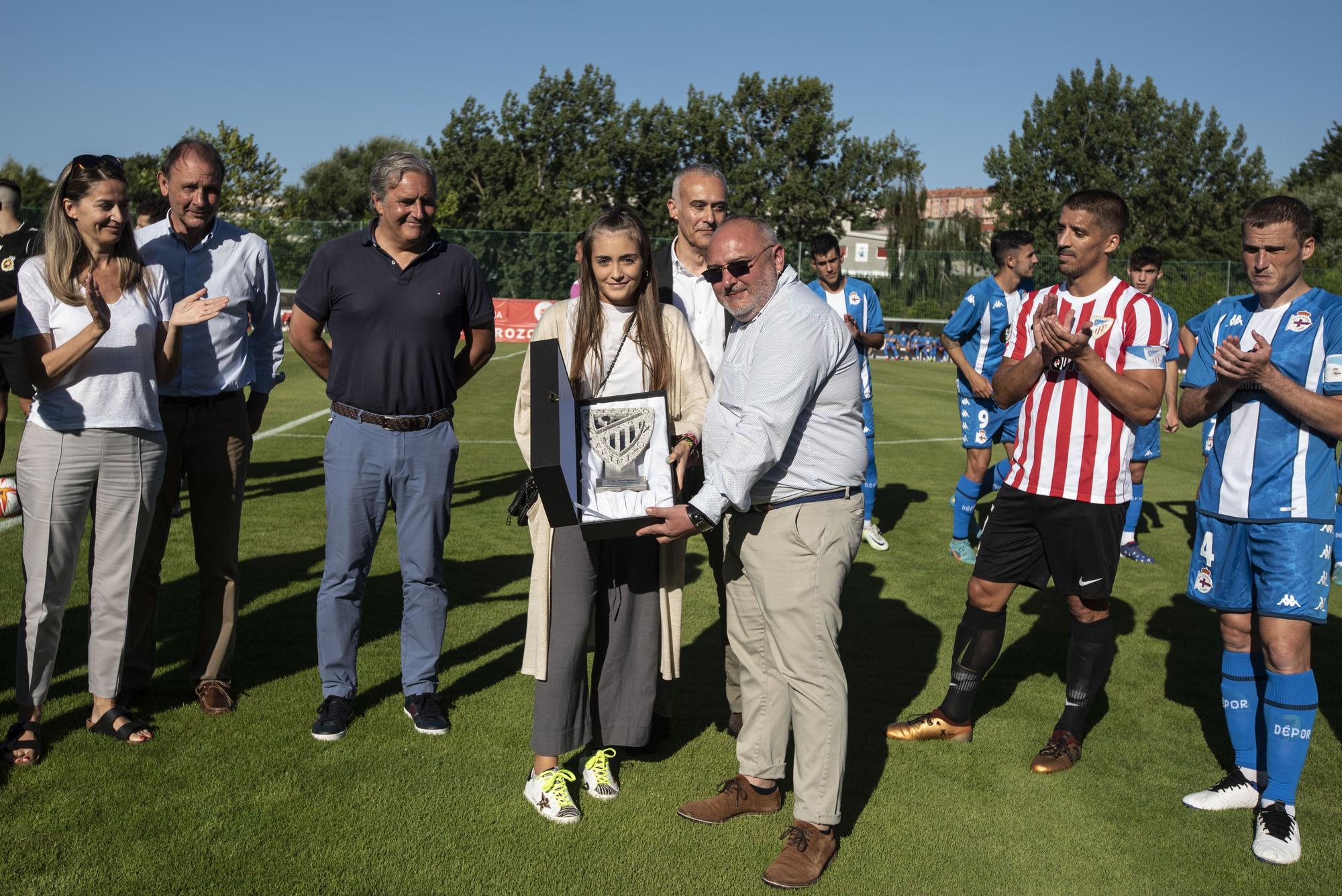 Homenaje a Arsenio Iglesias en el debut del Dépor en pretemporada