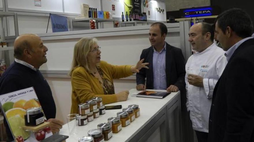 Barrera promociona los productos autóctonos