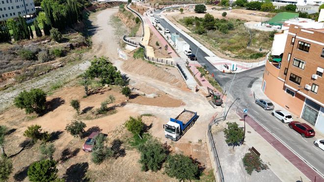 Todas las imágenes aéreas de la ribera del Riu Sec de Castelló tras la remodelación