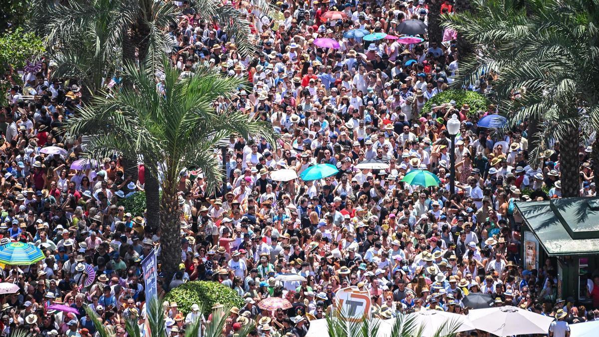Una tensa asamblea de Hogueras