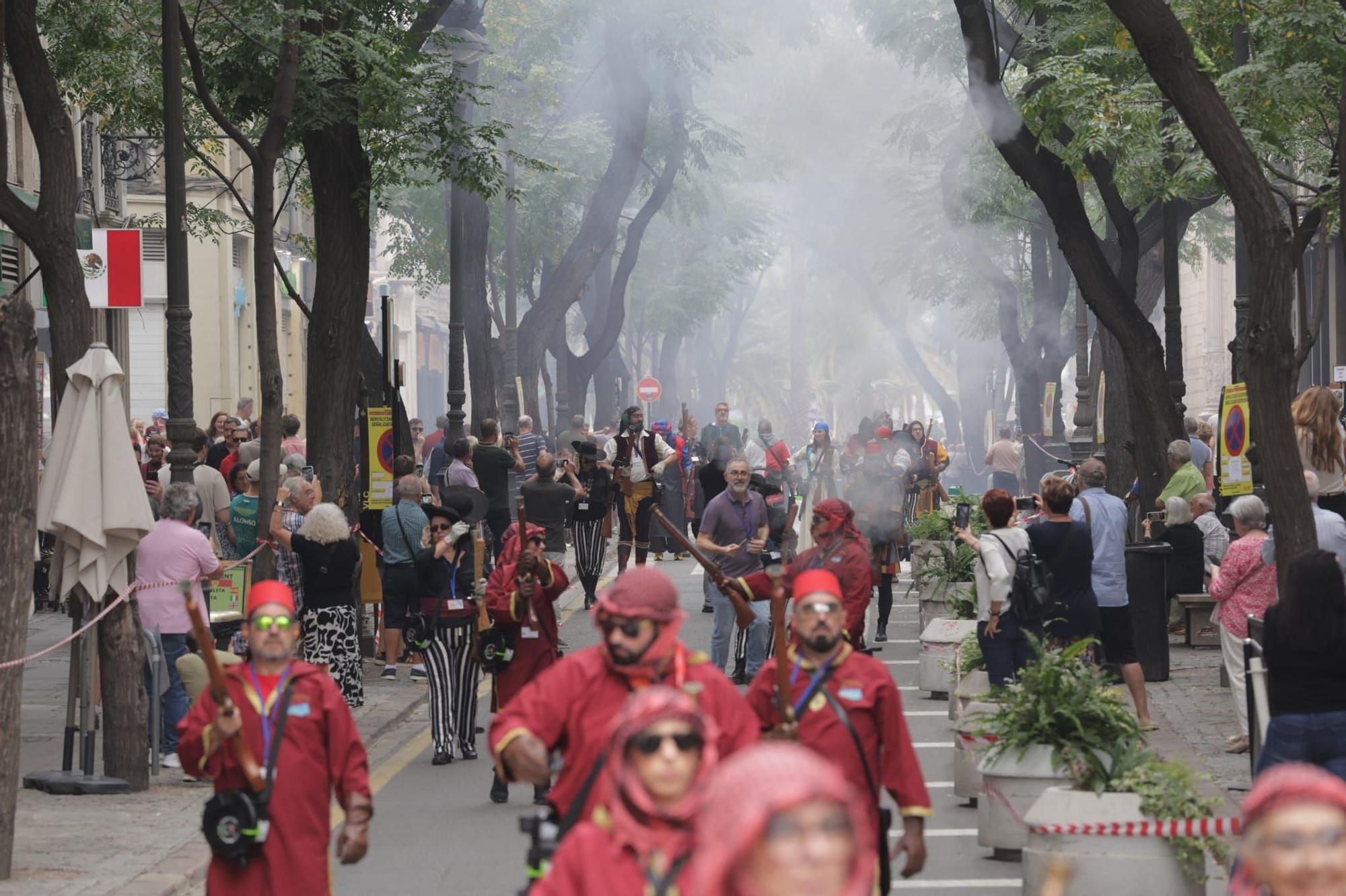 Trabucà en el centro de València