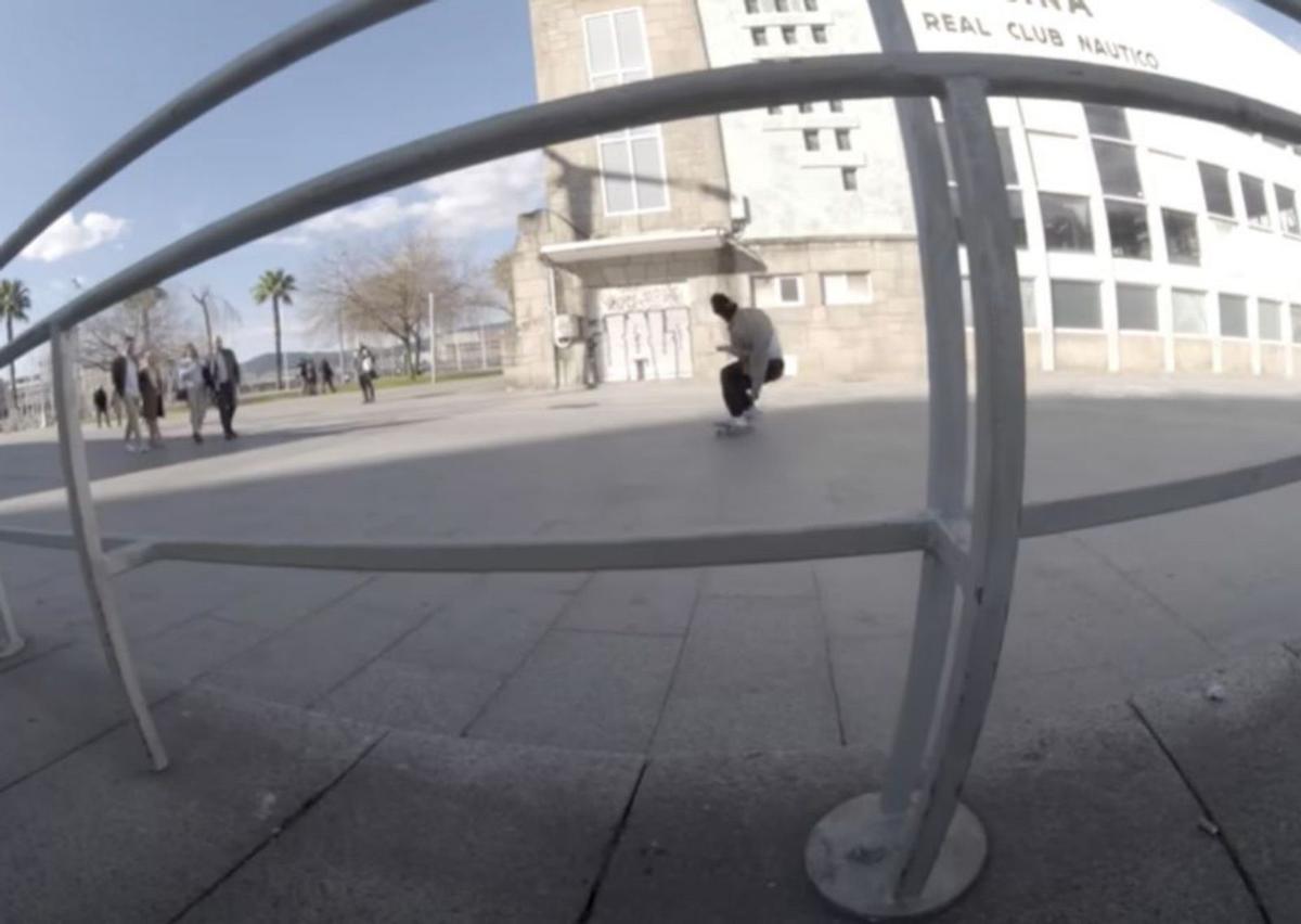 Vigo se hace un hueco en el vídeo del mejor skater del año 