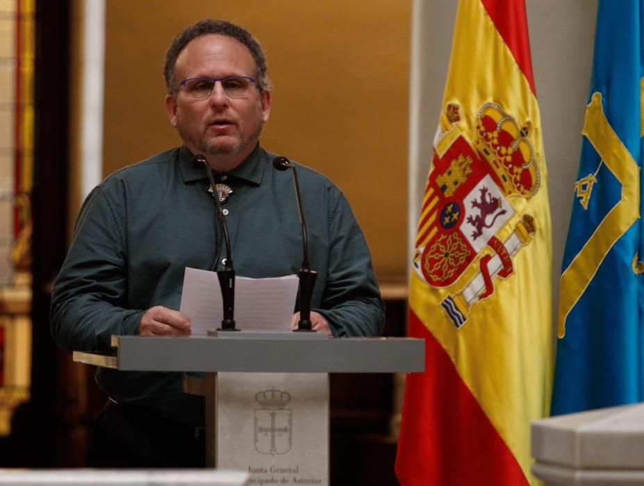 40.º aniversario de la Carta Magna en el Parlamento asturiano