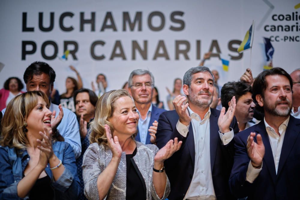 Acto electoral de CC-PNC de Fernando Clavojo