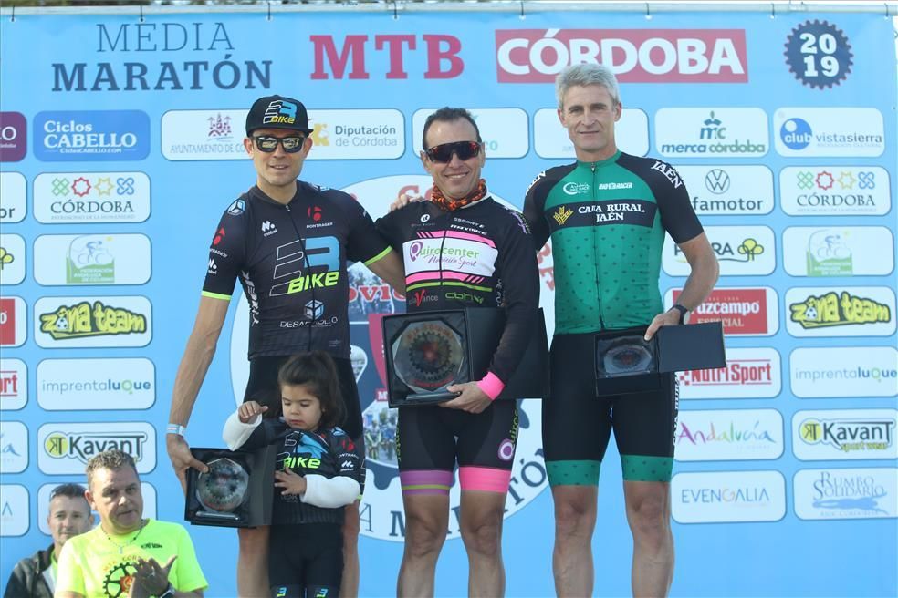 Los podios de la quinta Media Maratón MTB CÓRDOBA