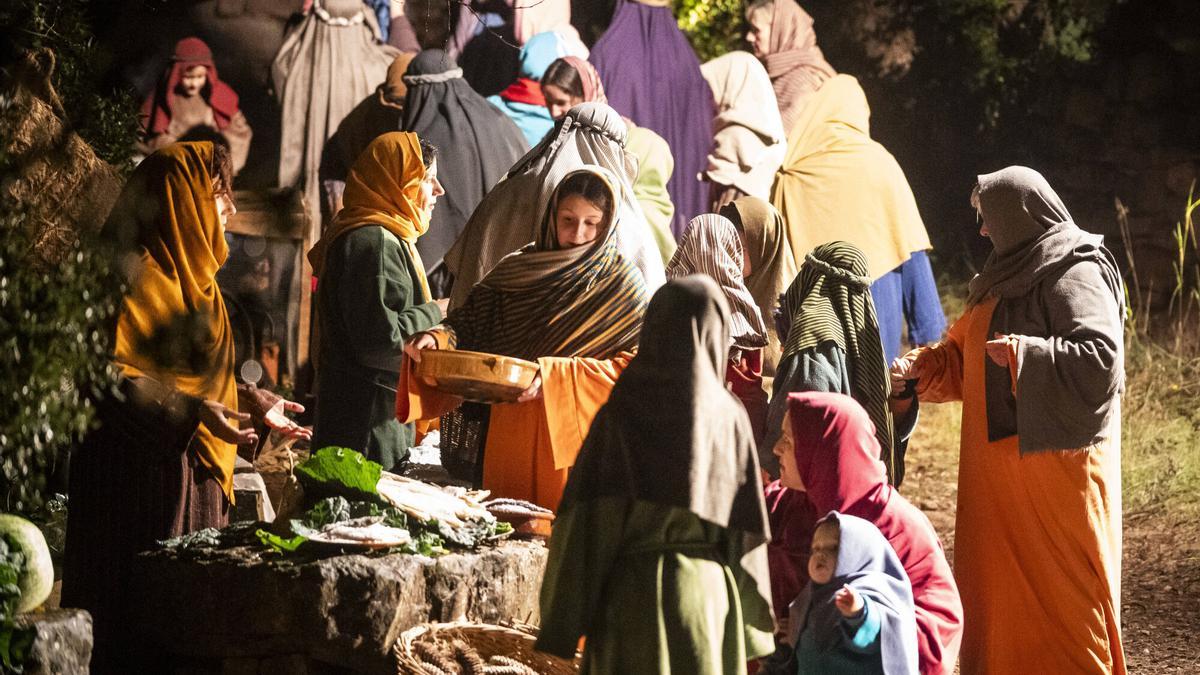 El Pessebre Vivent del Bages, a les Torres Fals, en imatges