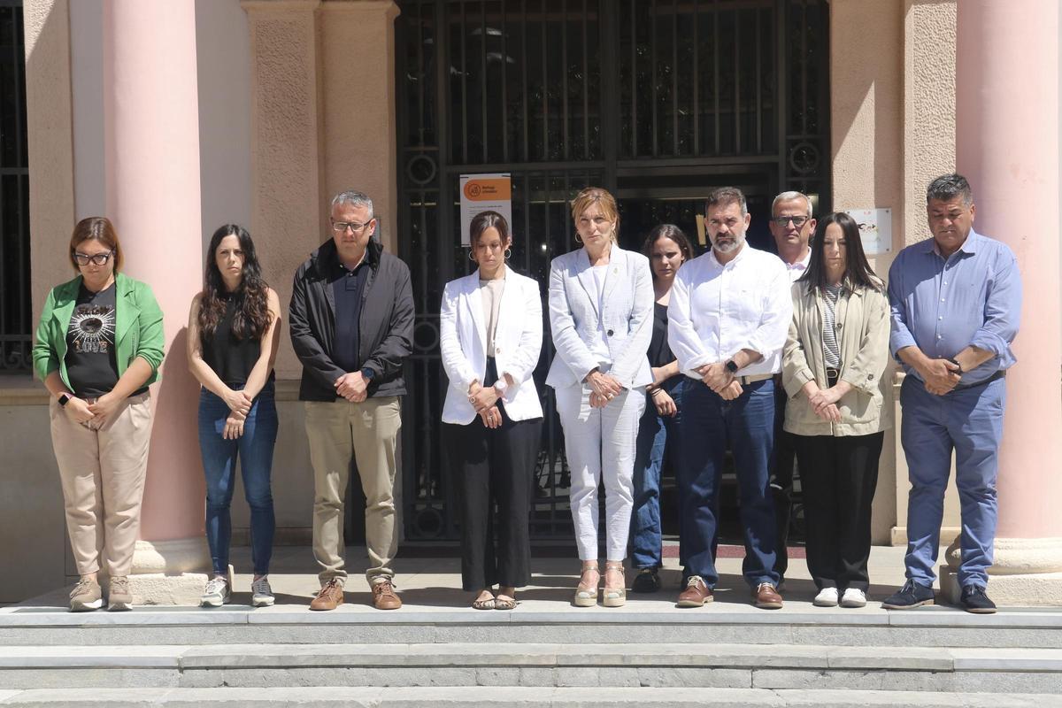 Despedida en Rubí al vecino fallecido en el centro comercial de Sabadell.