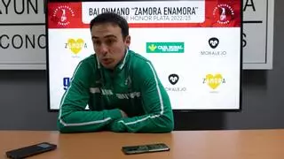 Andrés Pérez, jugador del Balonmano Zamora: "Nos está costando ganar fuera"