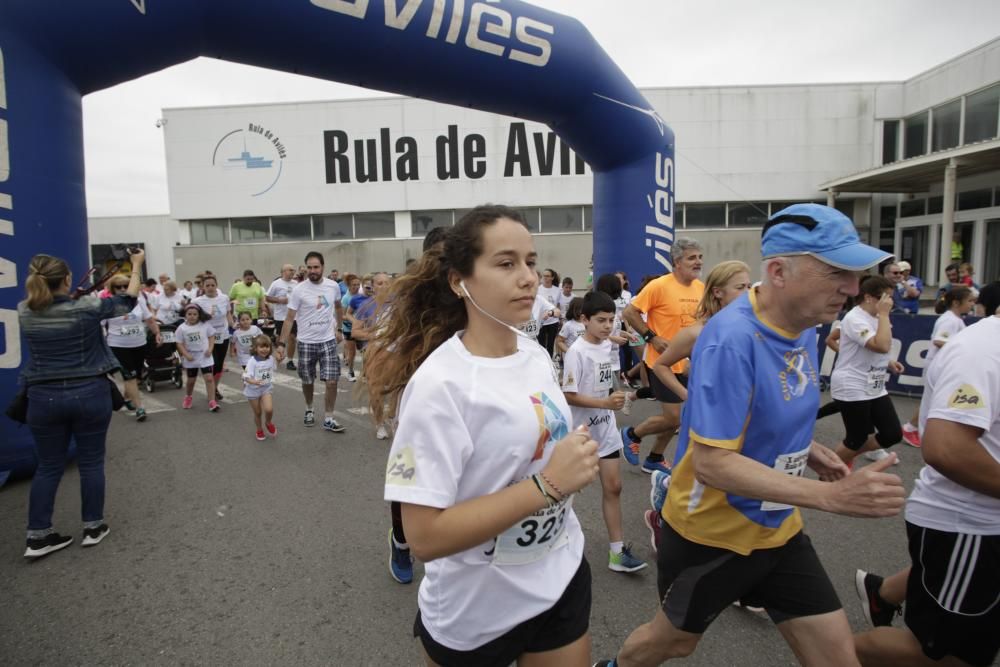 Carrera solidaria por el aniversario de la Rula de Avilés