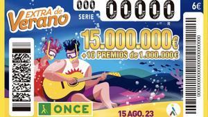 Comprobar cupón Sorteo Extra Verano ONCE 2023.