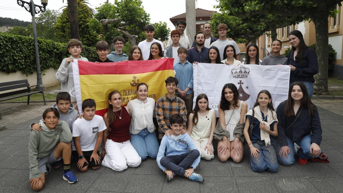 Carmen García, Vera Iñarrea, Jimena Alonso, Andrés Álvarez, Javier Prieto, Pablo Sánchez, Marina González, Pelayo González, Diana González, Lucas Mesa, Jenny Fernández, Sara Alonso, Alejandro Antón, Juan García, Arturo Villar, Lucas Casado, Alfonso Abascal, Max Borrego, Arturo y Eduardo Piñeiro, Martina Iglesias, Carlota López, Job Blanco, Guillermo Pérez, Henar Pérez, Henar López, Inés González y Clara Fontecha.