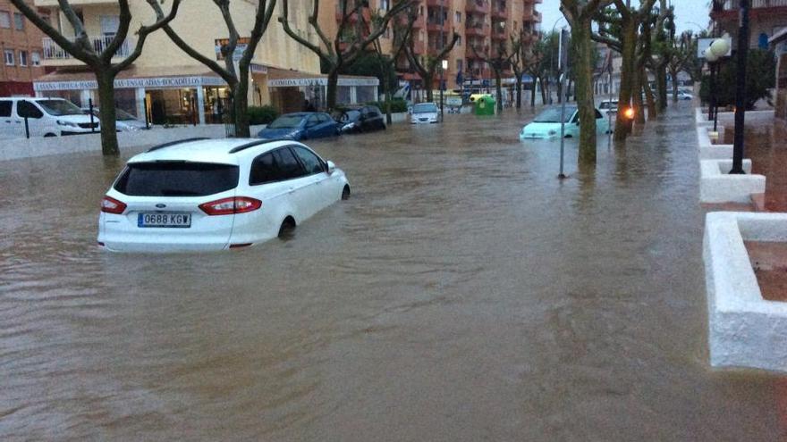 Temporal lluvias: más de 300 desalojados en Xàbia