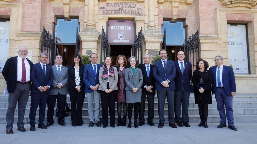 Los rectores andaluces se reunieron con el consejero Rogelio Velasco en Córdoba.