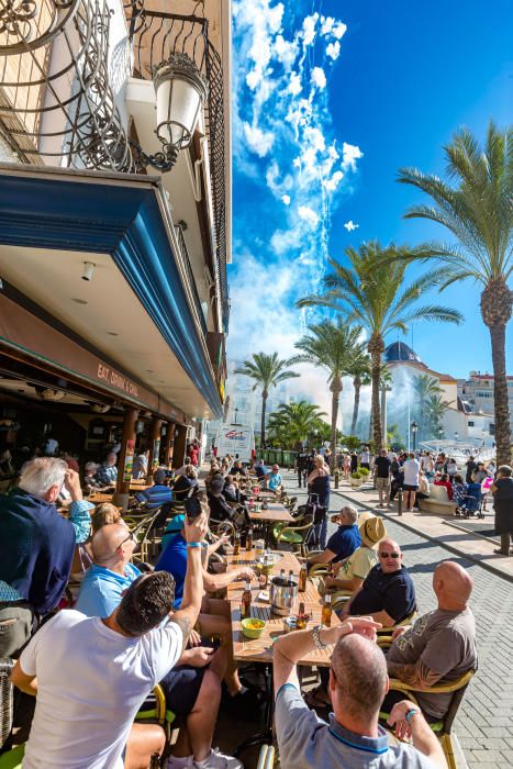 Más de 500 músicos marcan el ritmo en el inicio de las Fiestas de Benidorm