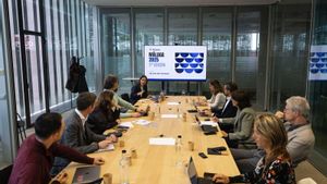 Encuentro de trabajo para definir las conclusiones del Consejo de Expertos de Economía Azul en la sede de El Periódico.