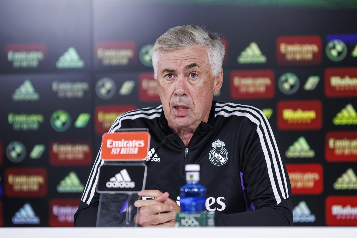 Rueda de prensa de Carlo Ancelotti