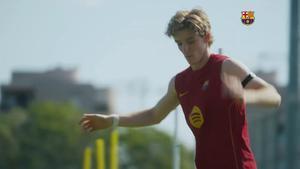 Anthony Gordon, Eric Garcia y Joan Garcia: protagonistas en la Ciutat Esportiva
