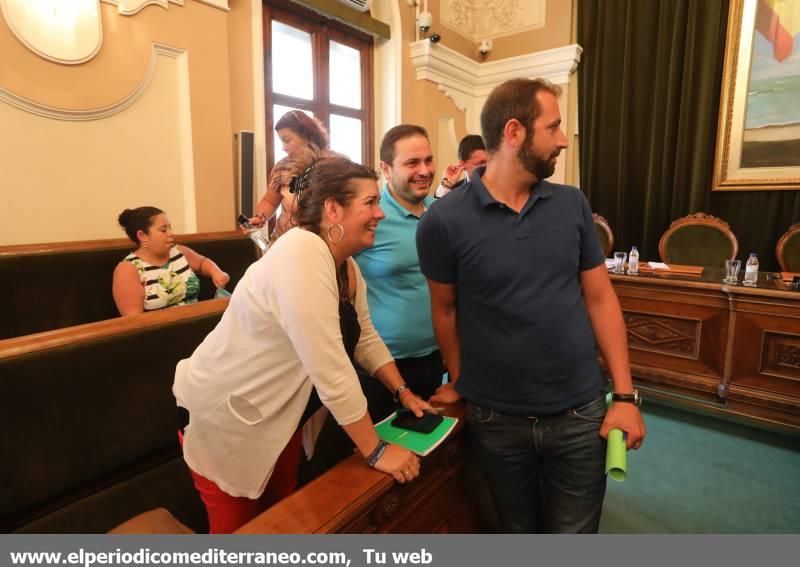 Primer pleno de la legislatura en el Ayuntamiento de Castelló