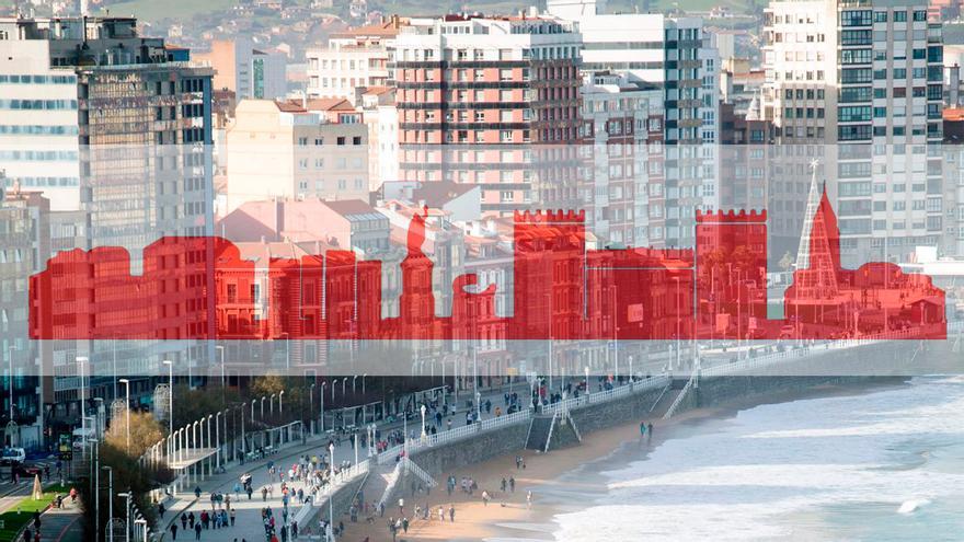 El Gijón del futuro: cirugía urbanística pensando en el peatón en espacios relevantes