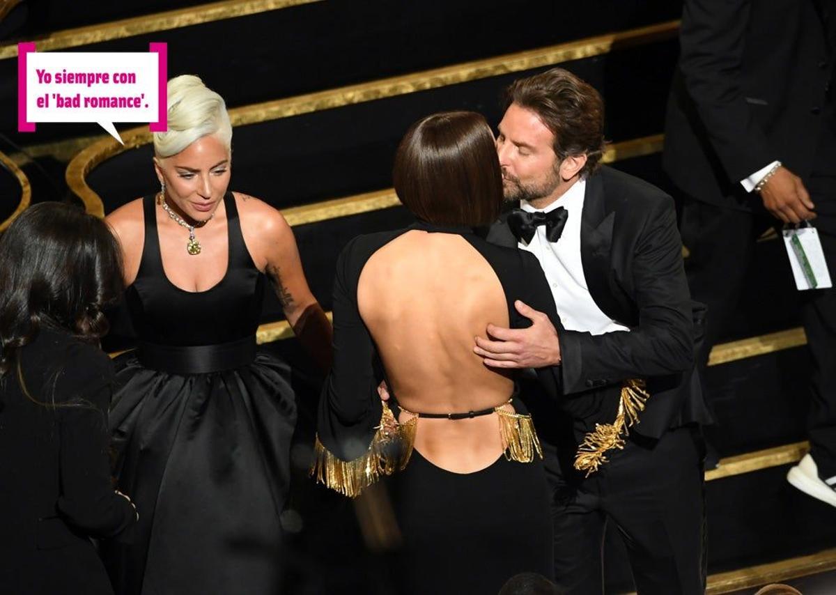 El beso de Irina y Bradley... Con 'poker face' de Lady Gaga