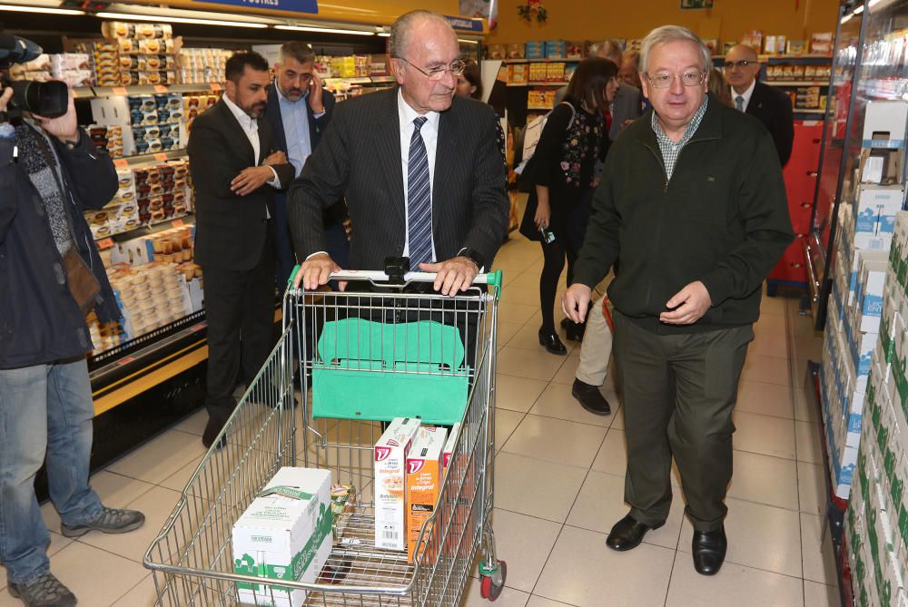 Bencosol pretende superar las 600.000 toneladas de alimentos en dos días de solidaridad en los supermercados de Málaga