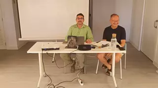 Marc Bonet presenta su novela 'Ederek, la dama de les tumbagues', ambientada en la prehistoria