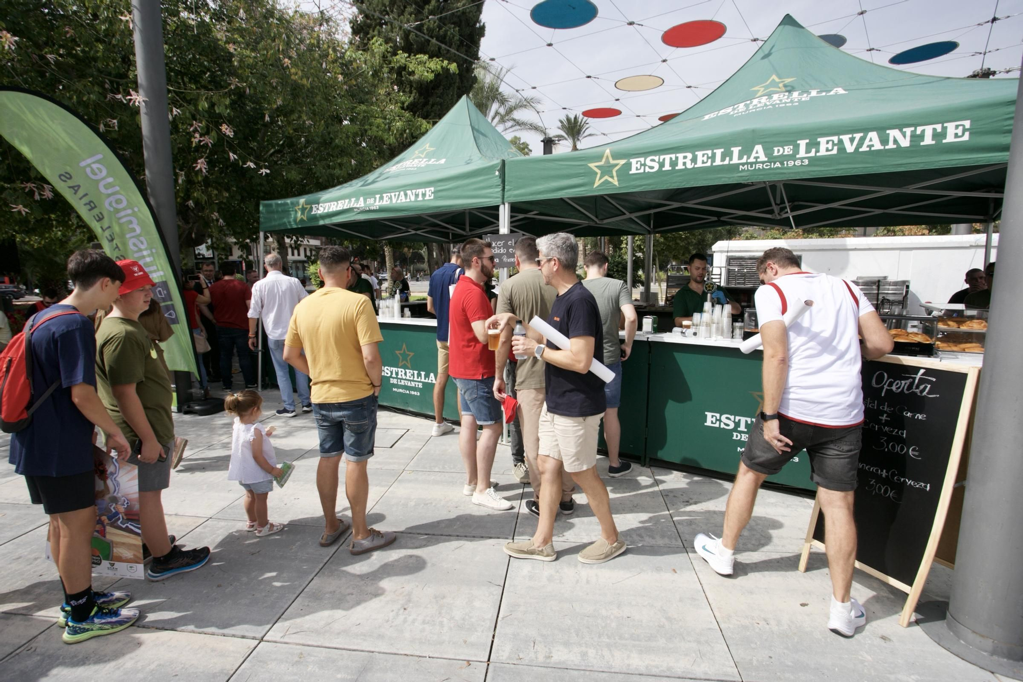 Fan Zone de la Supercopa en la Redonda de Murcia