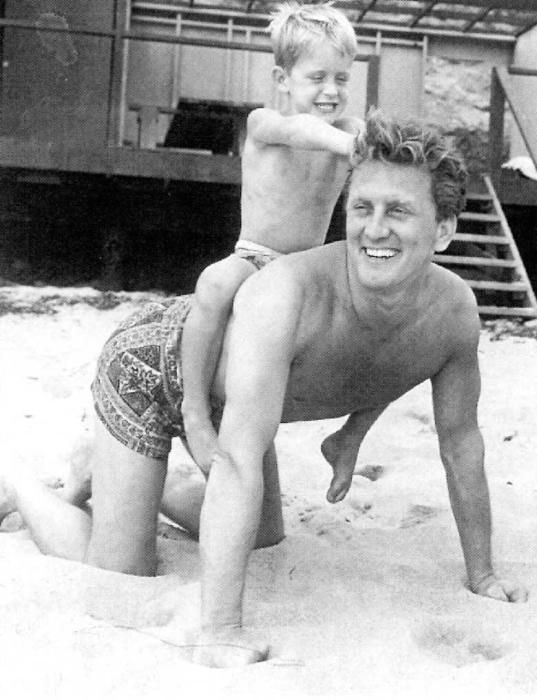 Kirk Douglas und Sohn Michael versöhnten sich auf Mallorca