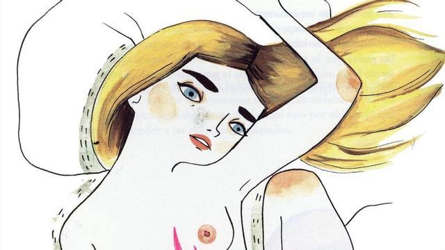 Fragmento de una página de 'El placer'