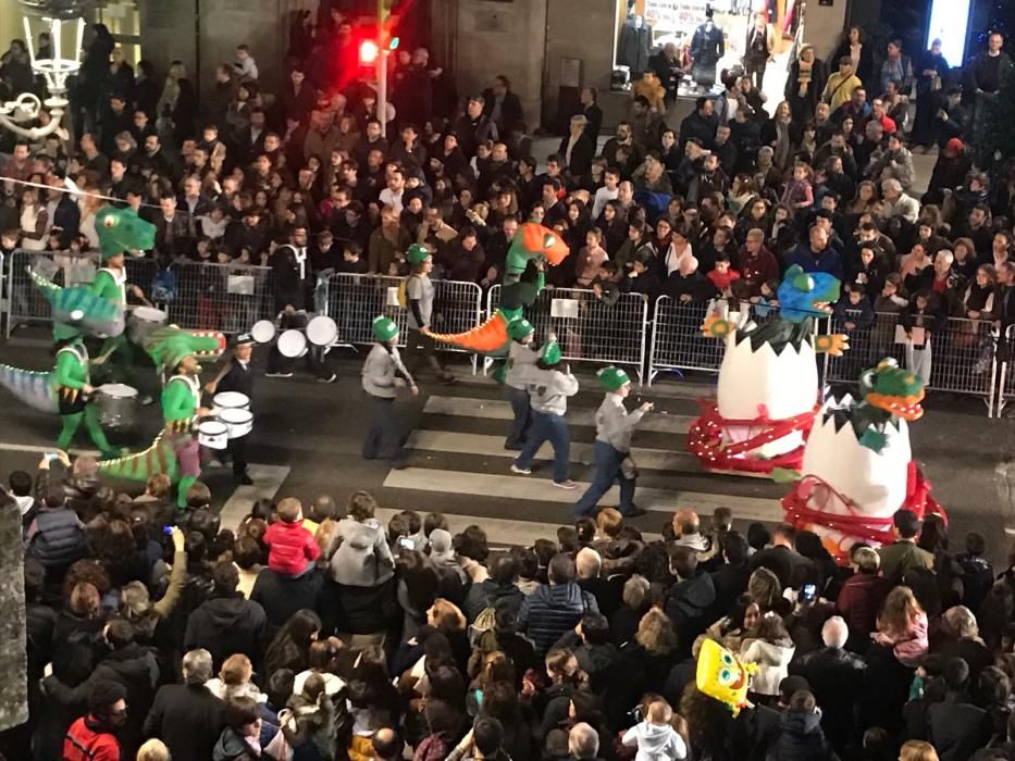 Cabalgata de Reyes en Vigo 2017