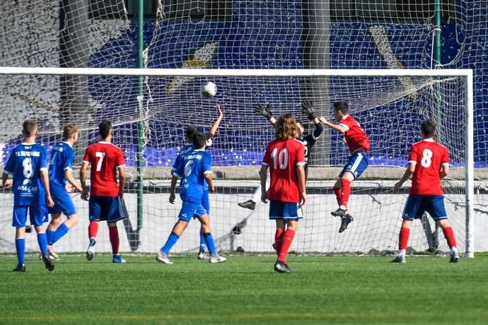 25-01-20  DEPORTES. CAMPOS DE FUTBOL DE LA ZONA DEPORTIVA DEL PARQUE SUR EN  MASPALOMAS. MASPALOMAS. SAN BARTOLOME DE TIRAJANA.  San Fernando de Maspalomas Santos- Veteranos del Pilar (Cadetes).  Fotos: Juan Castro.  | 25/01/2020 | Fotógrafo: Juan Carlos Castro