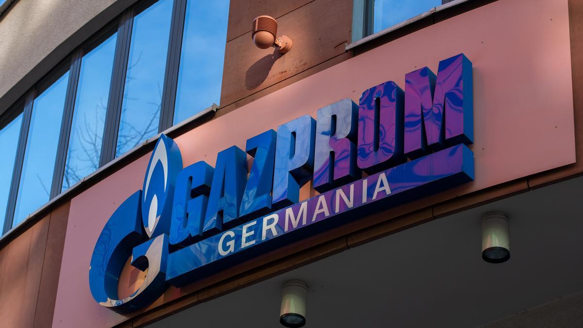 Imagen de archivo del logo de Gazprom Germania.